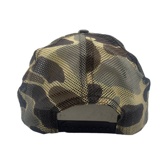 Vtg USA MADE Camo Desert Storm Military Trucker Hat Snapback Cap Vintage - Picture 4 of 6
